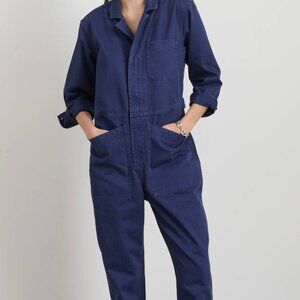 Alex Mill Standard Zip Jumpsuit in Herringbone